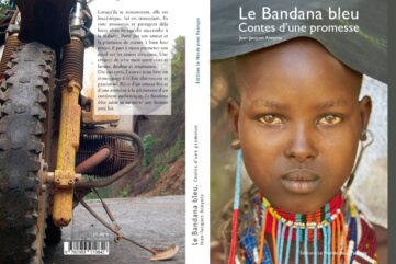 livre bandana bleu