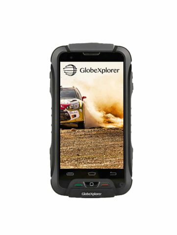 smartphone globe