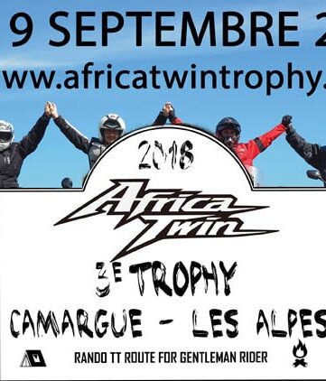 AFRICA TWIN TROPHY du 7 au 9 septembre 2018