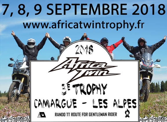 AFRICA TWIN TROPHY du 7 au 9 septembre 2018