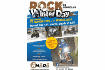 Rock Winter Day