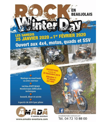 Rock Winter Day