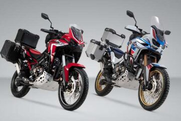 SW-MOTECH équipe les nouvelles Africa Twin avec des accessoires