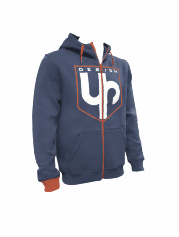 Hoodie UP Bleu
