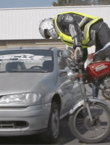 Crash test airbag vidéo