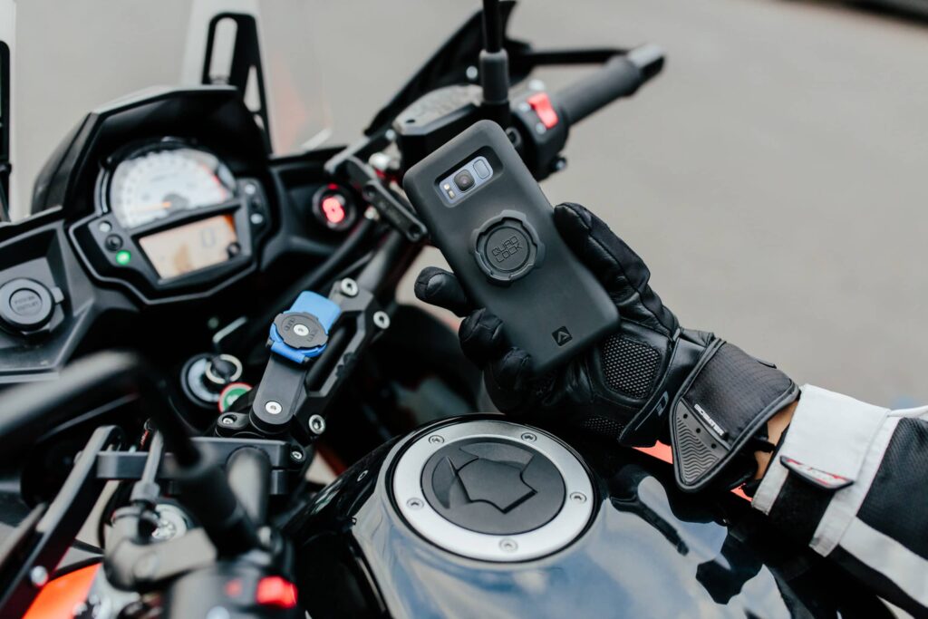support téléphone Quad lock
