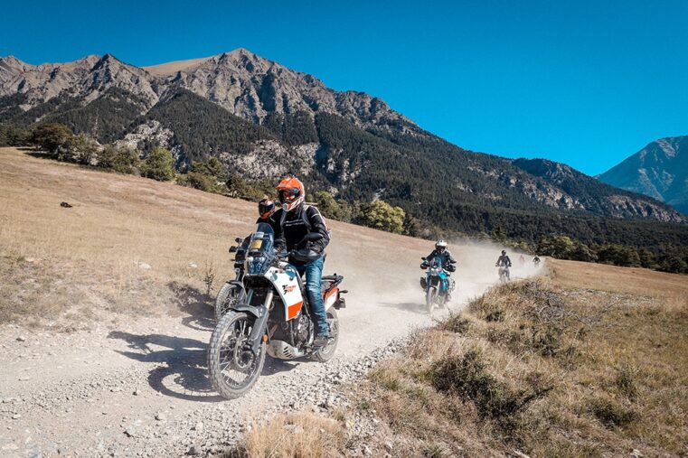 Yamaha à l'Alpes Aventure Moto Festival
