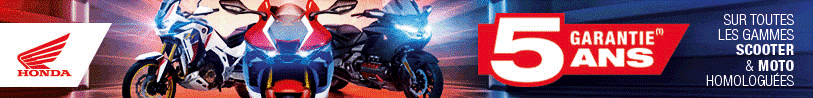 HONDA AFRICA TWIN GARANTIE 5 ANS 
