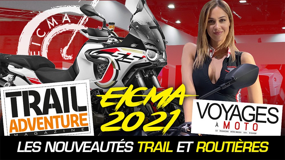 Toutes les nouveautés TRAIL et ROUTIERES de l'EICMA 2021