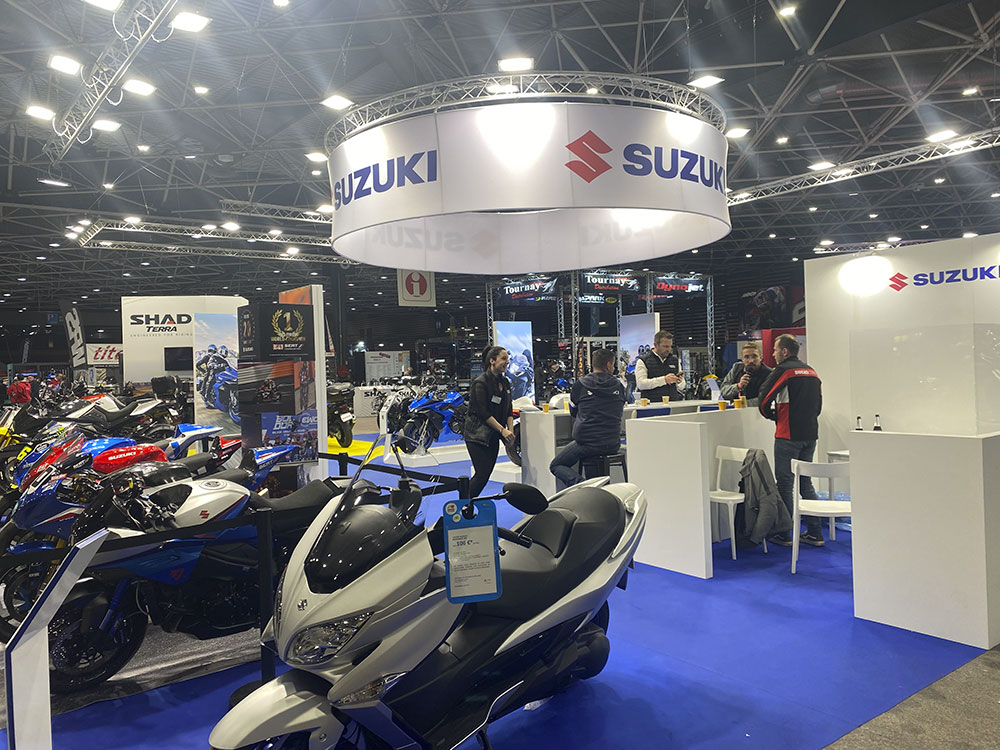 Salon du 2 Roues Suzuki