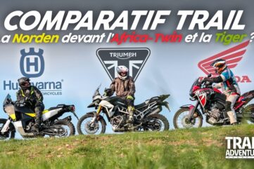 comparatif trail Norden Tiger Africatwin