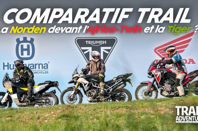 comparatif trail Norden Tiger Africatwin