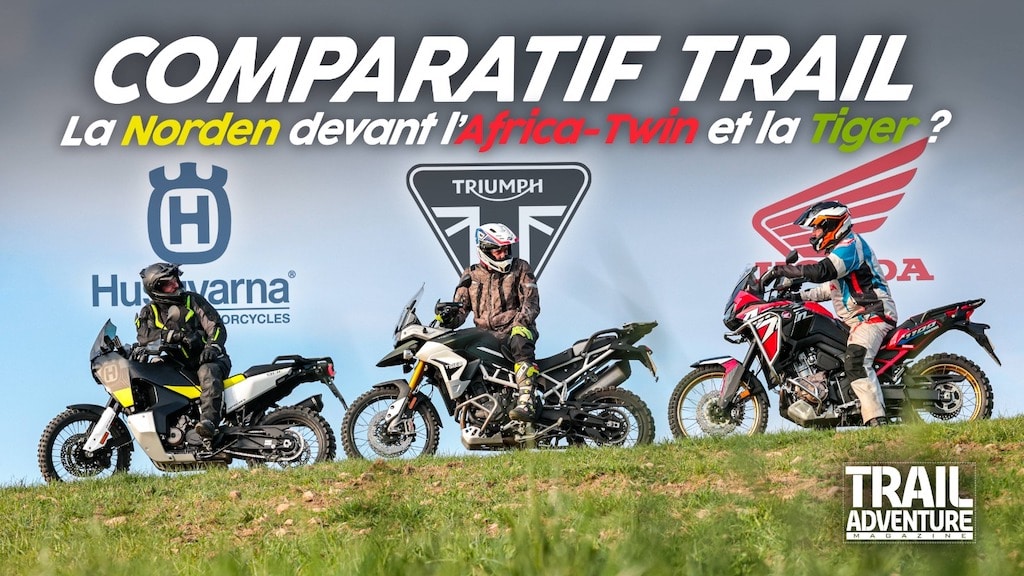 comparatif trail Norden Tiger Africatwin