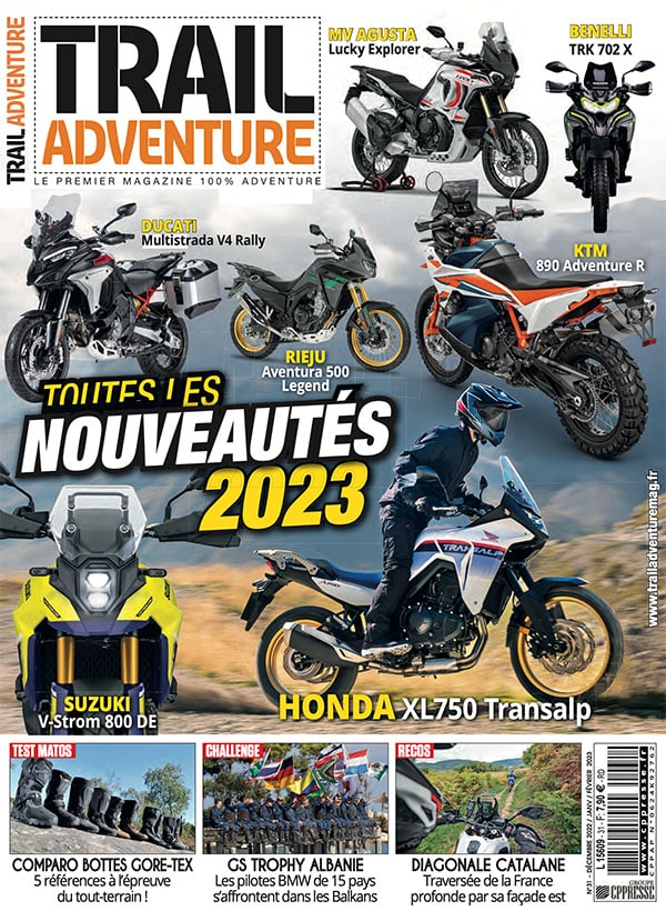 Couverture Trail Adventure Magazine 31