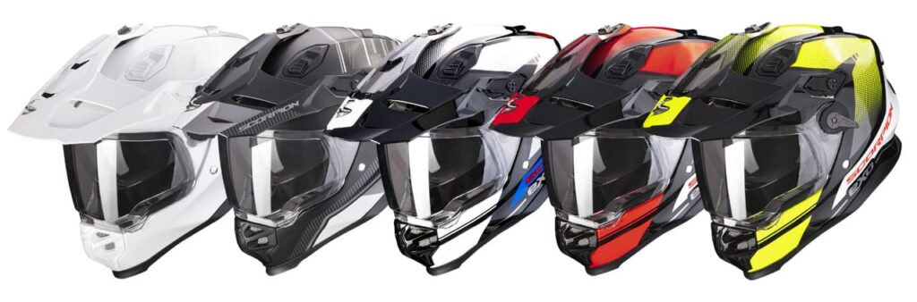 casques trail Scorpion 