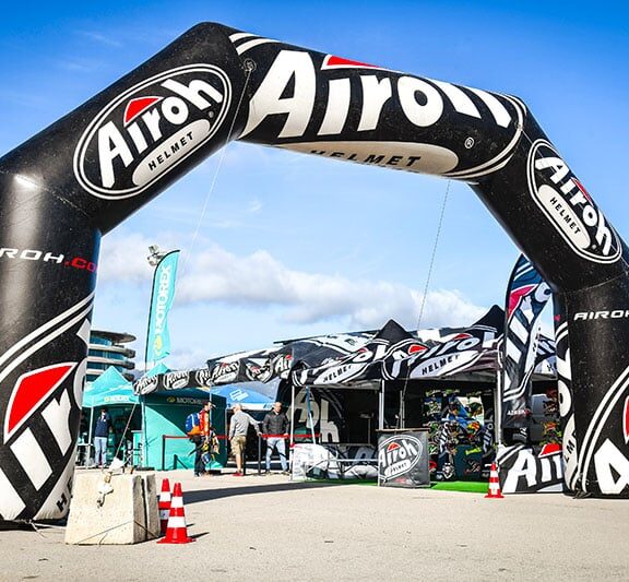 Airoh sponsor des ISDE