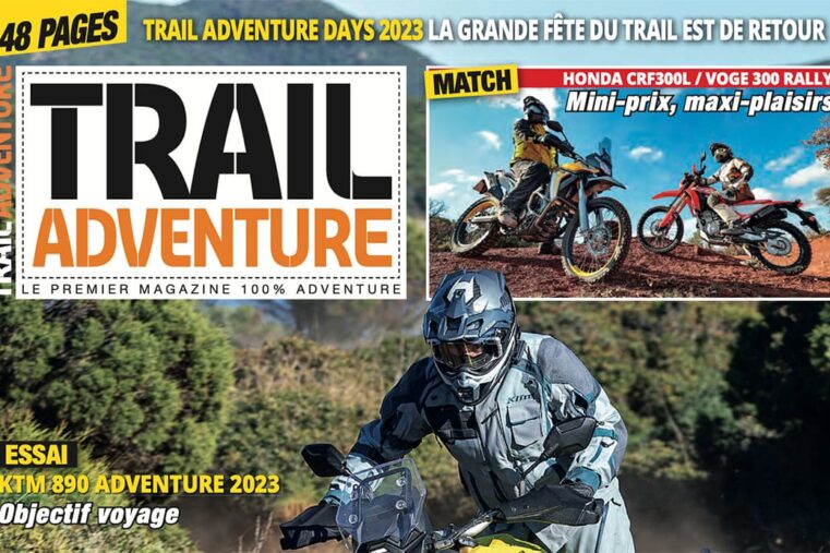 couverture du magazine Trail Adventure