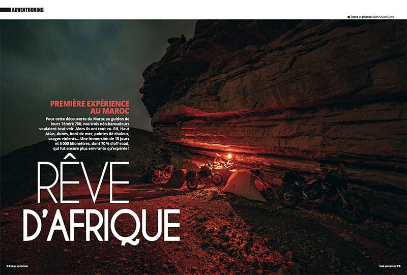 Première expèrience au Maroc - Trail Adventure Magazine