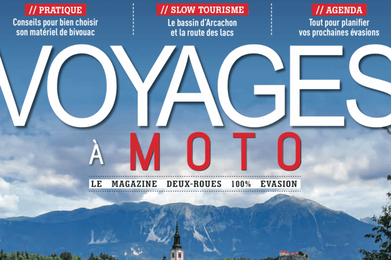 Couverture Voyages à Moto