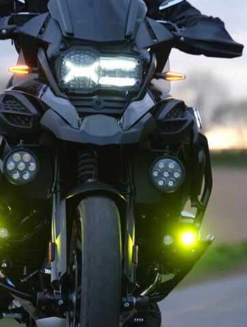 éclairage LED moto
