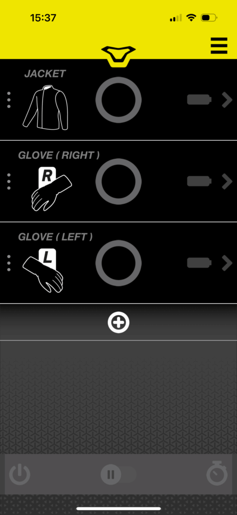 Application Bluetooth Macna