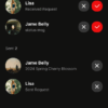 interface app Friends Wave SENA