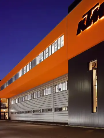 KTM factory