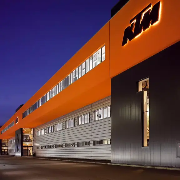 KTM factory