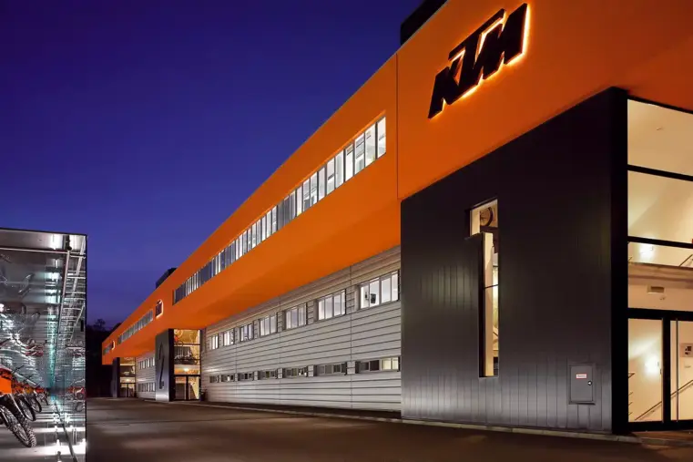 KTM factory