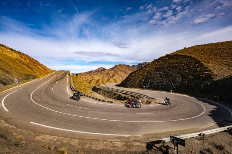 GPS Garmin, motard, route