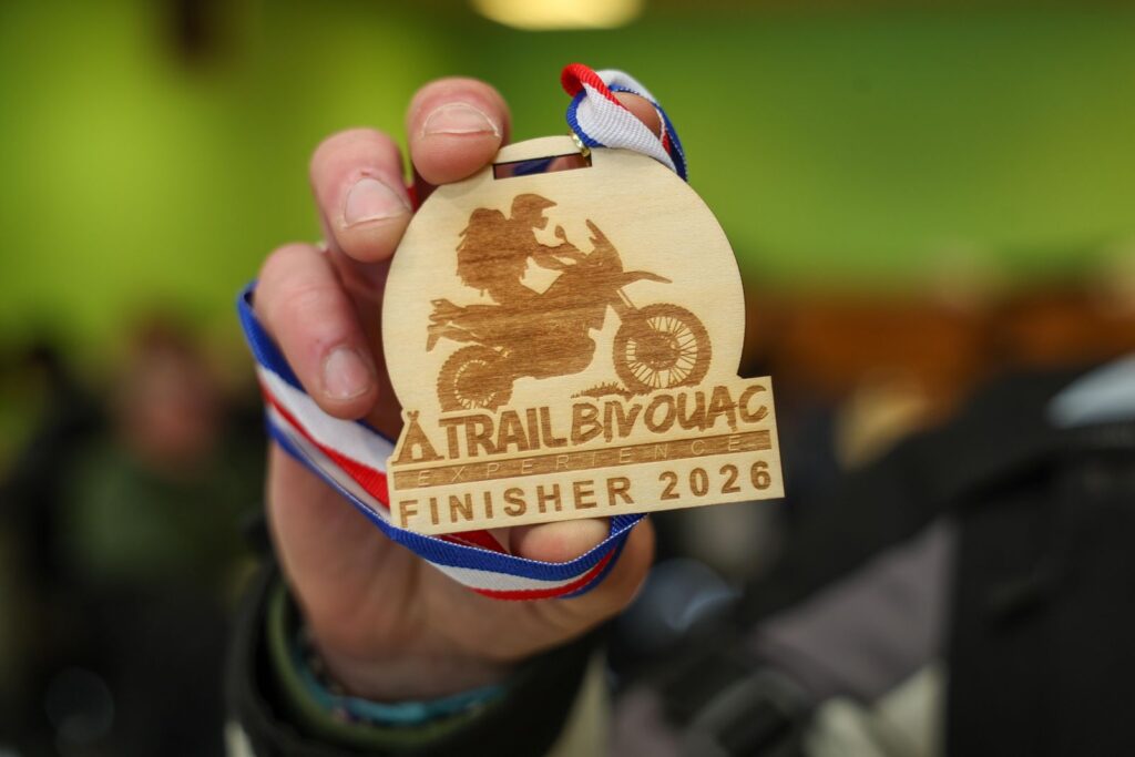 Médaille finisher Trail Bivouac expérience 2026
