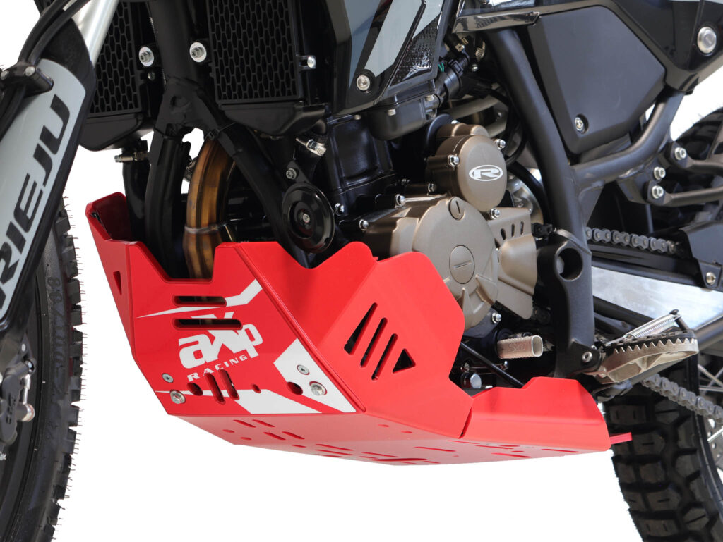 sabot moteur AXP rouge Rieju Aventura Rally 307